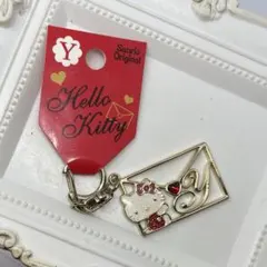 ハローキティ キーホルダー イニシャル レター キーチェーン サンリオ