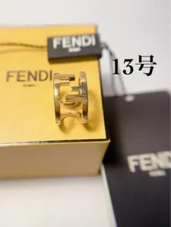FENDI FFモチーフリング Mサイズ 箱・保存袋付 - メルカリ