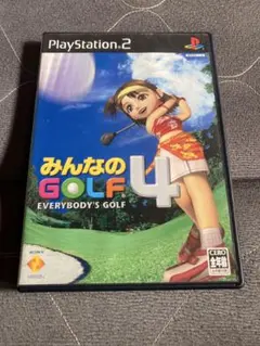 PS2 みんなのGOLF 4 みんゴル4 説明書付き 動作確認済み