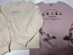 メゾピアノジュニア　トレーナー　150 2点セット