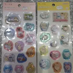 ちいかわ　ポップデコパーティー　わたあめカプセルシール 2点
