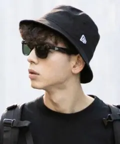 New Era バケットハット L/XL 黒 BUCKET-01