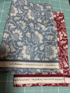 moda French General 生地 2枚セット