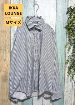 やっちん様。IKKA LOUNGE Мサイズ ストライプ ボタンダウン シャツ