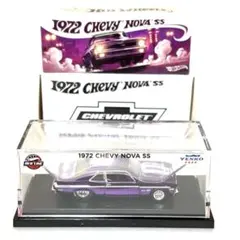 RLC限定　ホットウィール　1972 シェビー　ノヴァ SS ミニカー