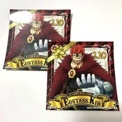 ユースタス・キッド バースデーステッカー onepiece ワンピース