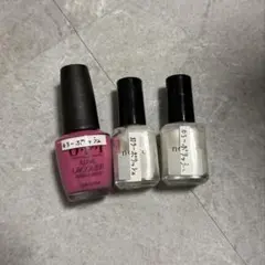 O.P.I NL ピンク/noiro p004 パールホワイト2本 セット売り