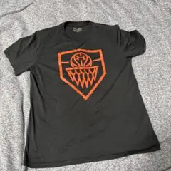 Under Armour バスケットボール Tシャツ 黒/オレンジ