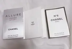 CHANEL シャネル 香水 サンプル 3点まとめ売り