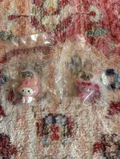 サンリオ　ゆるっとめじるしアクセサリー　 カプセルトイ 2個セット