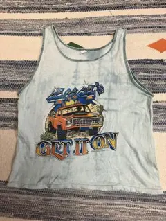 70s モーターサイクル　ビンテージタンクトップ　USA製のサムネイル