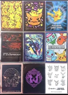 ポケモンカード デッキシールド キャラクタースリーブ 9種類 バラ売り81