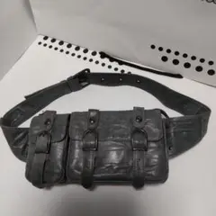 SOLATINA牛革ウエストポーチ