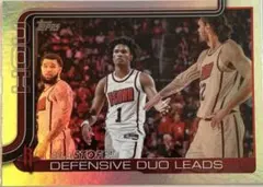 【1355】Blastoff Defensive Duo Leads Topps