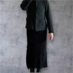 ニットカーディガンとニットスカート　セットアップ　単品も可