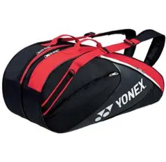 YONEX バドミントンバッグ 黒/赤 2way