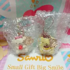 サンリオ　シークレットストラップ　ポムポムプリン　マカロン