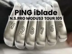 【中古】PING iblade 5-9,W６本セットMODUS 105のサムネイル