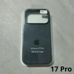 【MagSafe対応】iPhone 17 Pro シリコンケース グレー ロゴ