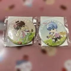 黒子のバスケ イースター　缶バッジ　黒子テツヤ　火神大我　黒バス　J-WORLD