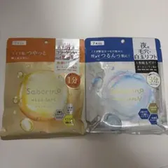 Saborino メガショット 朝用・夜用 シートマスク 2種セットのサムネイル