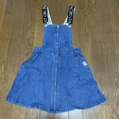 PINK LATTE デニム ジャンバースカート　XS 150サイズ