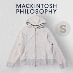 【極美品】マッキントッシュ 上品Wジップパーカー 華奢見えタイトシルエット