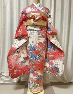 美品 正絹京友禅振袖7点 裄72 トールサイズ - メルカリ