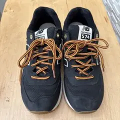 New Balance 574 ブラック 7.5 UK