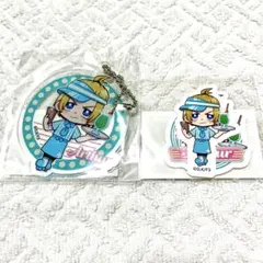 若葉のあ 缶バッジ＆アクリルキーホルダー セット 歌舞伎町ゲーム