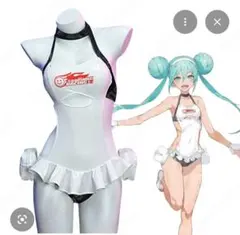 初音ミク　水着　コスプレのサムネイル