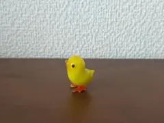 ガラス細工　ひよこ　小樽ガラス