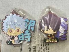 銀魂一番くじＩ賞ラバーストラップ　銀時・高杉 2点セット