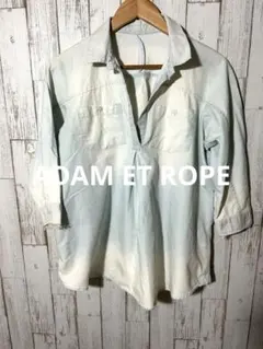 ADAM ET ROPE' 7分袖シャツのサムネイル