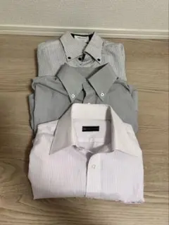 【3枚セット】長袖ワイシャツ　3点セット　サイズ M