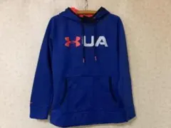 101365　アンダーアーマー　パーカー　青　MD