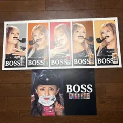 浜崎あゆみ サントリーBOSS 販促用パネル 2枚セット 未使用