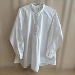 URBAN RESEARCH ホワイト 長袖 ボタン付き シャツ