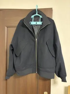 ニコアンド niko and ウーリーテックアーミーリブブルゾン Mサイズ