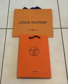 LOUIS VUITTON HERMES ショップ袋