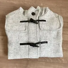 GU ウールブレンドショートダッフルコート L