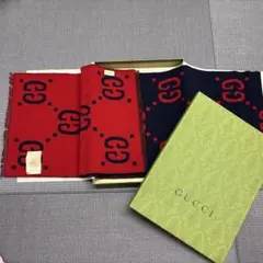 GUCCI GGジャカード ウールシルク スカーフのサムネイル