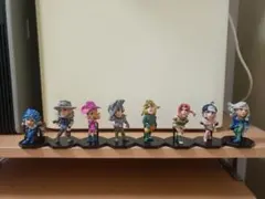 ジョジョ　フィギュア　7部　ワーコレ　全種8点セット