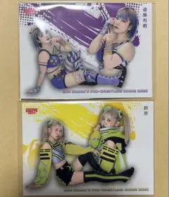 bbm 2025 東京女子プロレス　鈴芽　遠藤有栖　セット　トレーディングカード