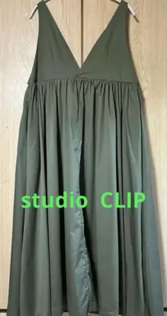 ギャザーキャミソールワンピース