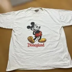 90sディズニーランド限定 ミッキーマウス USA製 ヴィンテージTシャツ XL