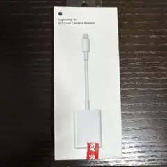 [純正]新品Lightning to SD Card Camera Reader