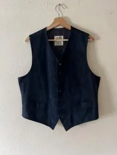 90s HERMES Leather vest gilet LAMB SKINのサムネイル