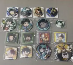 ヒロアカ 缶バッジセット