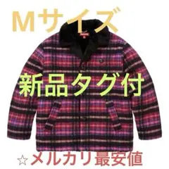 黄*昏様 Supreme Plaid Car Coat ピンク